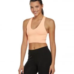 CLOTHING Free People Free Throw Yoga Crop Peach