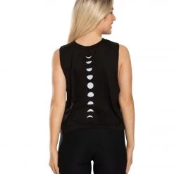 CLOTHING Everyday Yoga Luna Workout Muscle Tank Black