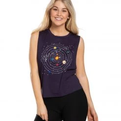 CLOTHING Everyday Yoga Planetarium Workout Muscle Tank