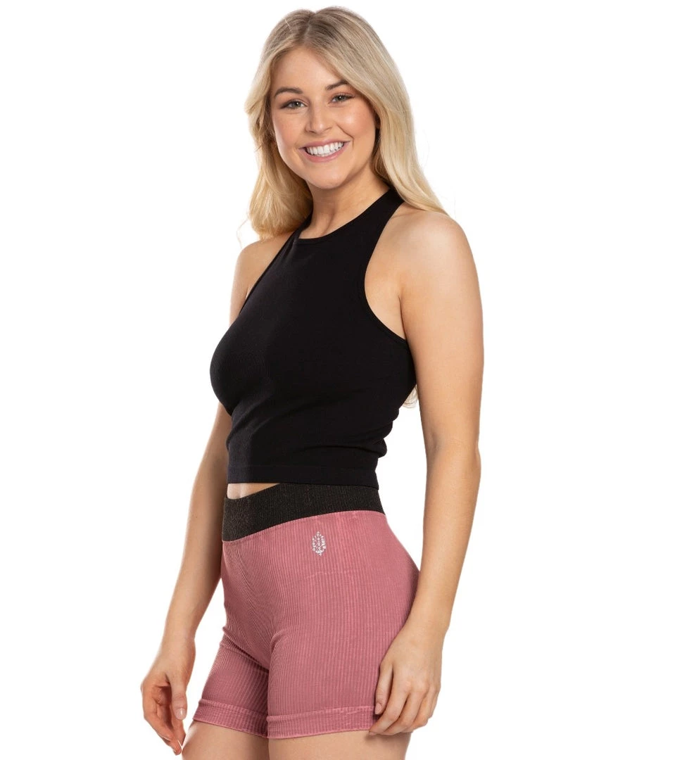 Free People Hayley Racerback Brami Black CLOTHING 7 Free People Hayley Racerback Brami Black CLOTHING