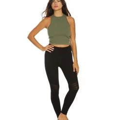 CLOTHING Free People Hayley Racerback Brami Army