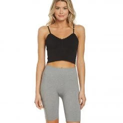 CLOTHING Free People Seamless Bike Shorts Grey 12 CLOTHING Free People Seamless Bike Shorts Grey