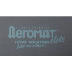 AeroMat Elite Workout Mat With Handles 48" 12.7mm Extra Thick Charcoal YOGA MATS & PROPS