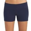 CLOTHING Beyond Yoga Women's Short Shorts Navy 2 CLOTHING Beyond Yoga Women's Short Shorts Navy