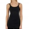 Beyond Yoga Women's Long Double Strap Cami Black CLOTHING 2 Beyond Yoga Women's Long Double Strap Cami Black CLOTHING
