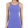 Beyond Yoga Women's Long Double Strap Cami Deep Lilac
