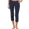 CLOTHING Beyond Yoga Women's Low Rise Capri True Navy 2 CLOTHING Beyond Yoga Women's Low Rise Capri True Navy