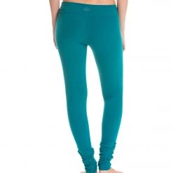 CLOTHING Beyond Yoga Women's Essential Gathered Yoga Leggings Pineneedle