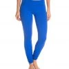Beyond Yoga Women's Essential Gathered Yoga Leggings Bright Lapis CLOTHING