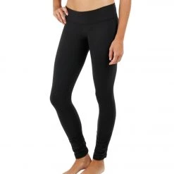 Beyond Yoga Women's Essential Gathered Yoga Leggings Black CLOTHING