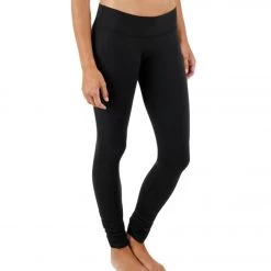 Beyond Yoga Women's Essential Gathered Yoga Leggings Black CLOTHING 12 Beyond Yoga Women's Essential Gathered Yoga Leggings Black CLOTHING