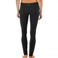 Beyond Yoga Women's Essential Gathered Yoga Leggings Black CLOTHING 13 Beyond Yoga Women's Essential Gathered Yoga Leggings Black CLOTHING