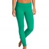 Beyond Yoga Women's Essential Gathered Yoga Leggings Bright Emerald