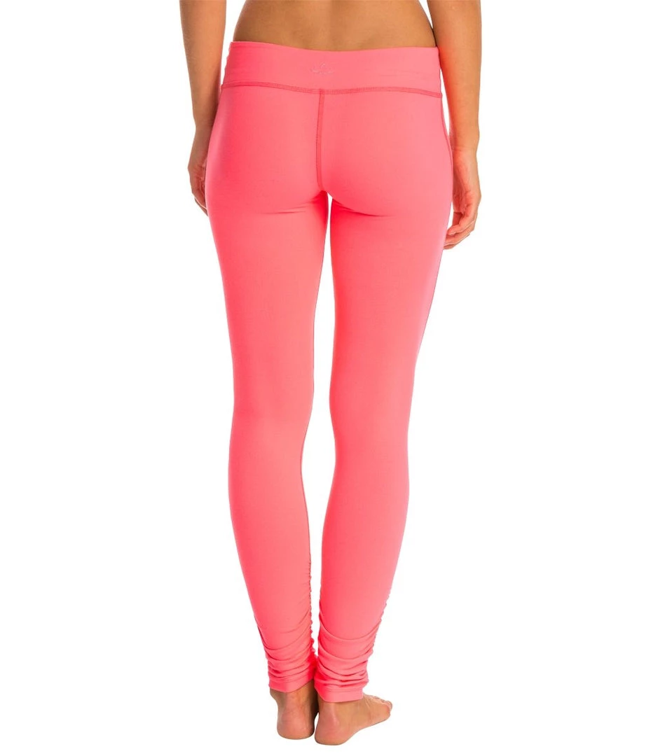 CLOTHING Beyond Yoga Women's Essential Gathered Yoga Leggings Cosmopolitan 5 CLOTHING Beyond Yoga Women's Essential Gathered Yoga Leggings Cosmopolitan