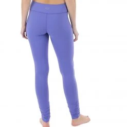 Beyond Yoga Women's Essential Gathered Yoga Leggings Deep Lilac CLOTHING 11 Beyond Yoga Women's Essential Gathered Yoga Leggings Deep Lilac CLOTHING