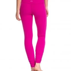 Beyond Yoga Women's Essential Gathered Yoga Leggings Sangria CLOTHING 9 Beyond Yoga Women's Essential Gathered Yoga Leggings Sangria CLOTHING
