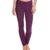 Beyond Yoga Women's Essential Gathered Yoga Leggings Wild Plum CLOTHING 2 Beyond Yoga Women's Essential Gathered Yoga Leggings Wild Plum CLOTHING