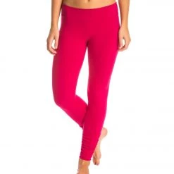 Beyond Yoga Women's Essential Gathered Yoga Leggings Wildberry CLOTHING 13 Beyond Yoga Women's Essential Gathered Yoga Leggings Wildberry CLOTHING