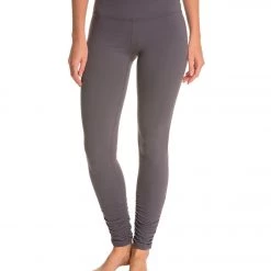 Beyond Yoga Women's Essential Gathered Yoga Leggings Steel 13 Beyond Yoga Women's Essential Gathered Yoga Leggings Steel