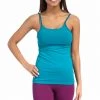 CLOTHING Beyond Yoga Women's Multicross Cami Teal Blue