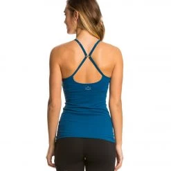 Beyond Yoga Women's Multicross Cami Mosaic Blue