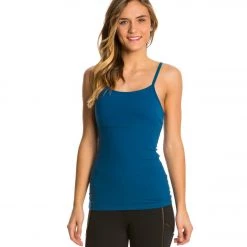 Beyond Yoga Women's Multicross Cami Mosaic Blue