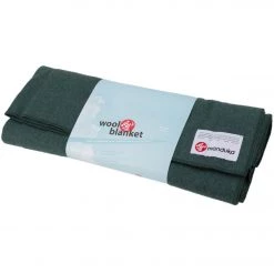 YOGA MATS & PROPS Manduka Recycled Wool Yoga Blanket Sage