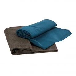 YOGA MATS & PROPS Manduka Recycled Wool Yoga Blanket Thunder