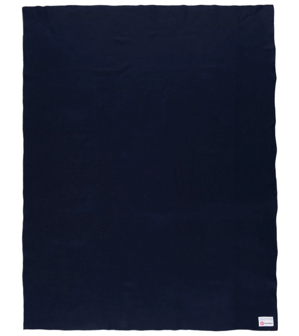 YOGA MATS & PROPS Manduka Recycled Wool Yoga Blanket Midnight 4 YOGA MATS & PROPS Manduka Recycled Wool Yoga Blanket Midnight