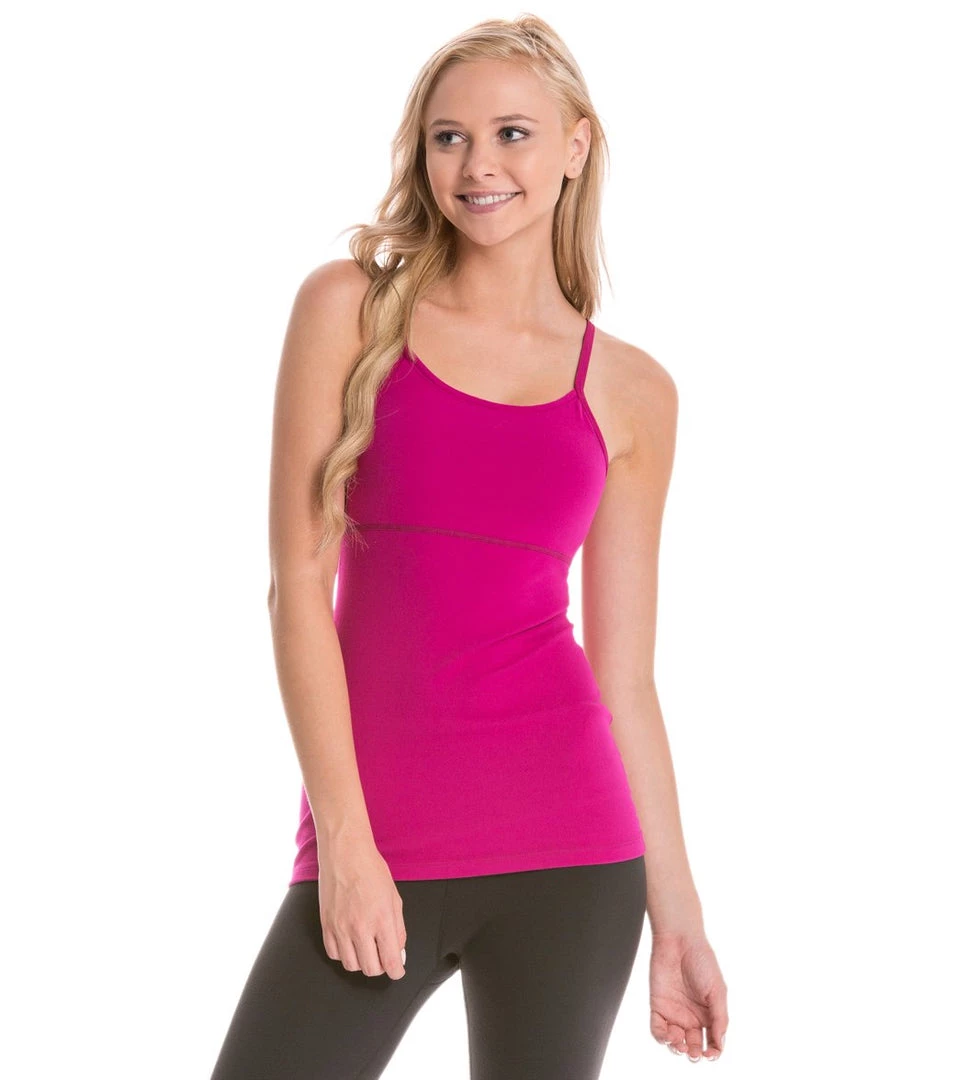 Beyond Yoga Women's Multicross Cami Sangria 9 Beyond Yoga Women's Multicross Cami Sangria