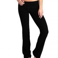 CLOTHING Beyond Yoga Women's Eco Fold Over Pant Black