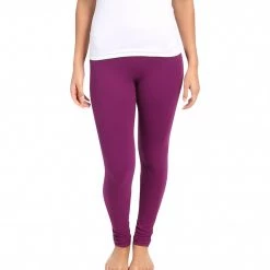 CLOTHING Beyond Yoga Women's Side Panel Long Yoga Leggings Plum Wine