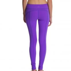 CLOTHING Beyond Yoga Women's Side Panel Long Yoga Leggings Electric Violet