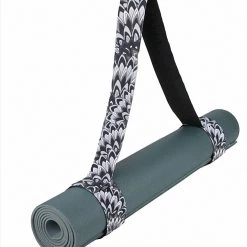 PrAna Tote Yoga Mat Holder Black Flora