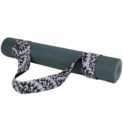 PrAna Tote Yoga Mat Holder Black Flora