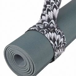 PrAna Tote Yoga Mat Holder Black Flora