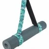 PrAna Tote Yoga Mat Holder Turq Flora