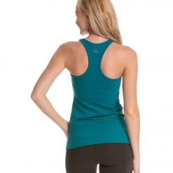 Beyond Yoga Long Racerback Cami Pineneedle