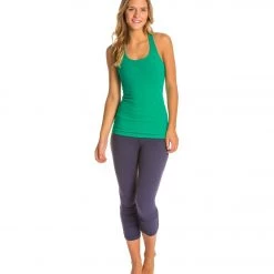 Beyond Yoga Long Racerback Cami Bright Emerald CLOTHING 11 Beyond Yoga Long Racerback Cami Bright Emerald CLOTHING