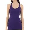Beyond Yoga Long Racerback Cami Black Orchid CLOTHING 2 Beyond Yoga Long Racerback Cami Black Orchid CLOTHING