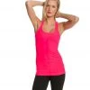 CLOTHING Beyond Yoga Long Racerback Cami Neon Berry