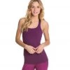 CLOTHING Beyond Yoga Long Racerback Cami Wild Plum