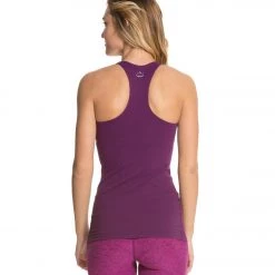 CLOTHING Beyond Yoga Long Racerback Cami Wild Plum