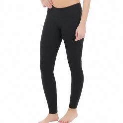 CLOTHING Beyond Yoga Quilted Side Panel Long Legging Black 10 CLOTHING Beyond Yoga Quilted Side Panel Long Legging Black