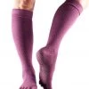 Toesox Knee High Scrunch Full-Toe Yoga Grip Socks Fishnet Luscious CLOTHING