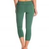 Beyond Yoga Back Gathered Yoga Capris Vine Green 2 Beyond Yoga Back Gathered Yoga Capris Vine Green