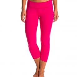 Beyond Yoga Back Gathered Yoga Capris Antique Rose CLOTHING 9 Beyond Yoga Back Gathered Yoga Capris Antique Rose CLOTHING