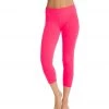 Beyond Yoga Back Gathered Yoga Capris Neon Berry CLOTHING