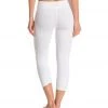 CLOTHING Beyond Yoga Back Gathered Yoga Capris White