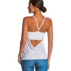 Beyond Yoga Low Back Yoga Cami Tank Top White CLOTHING 10 Beyond Yoga Low Back Yoga Cami Tank Top White CLOTHING